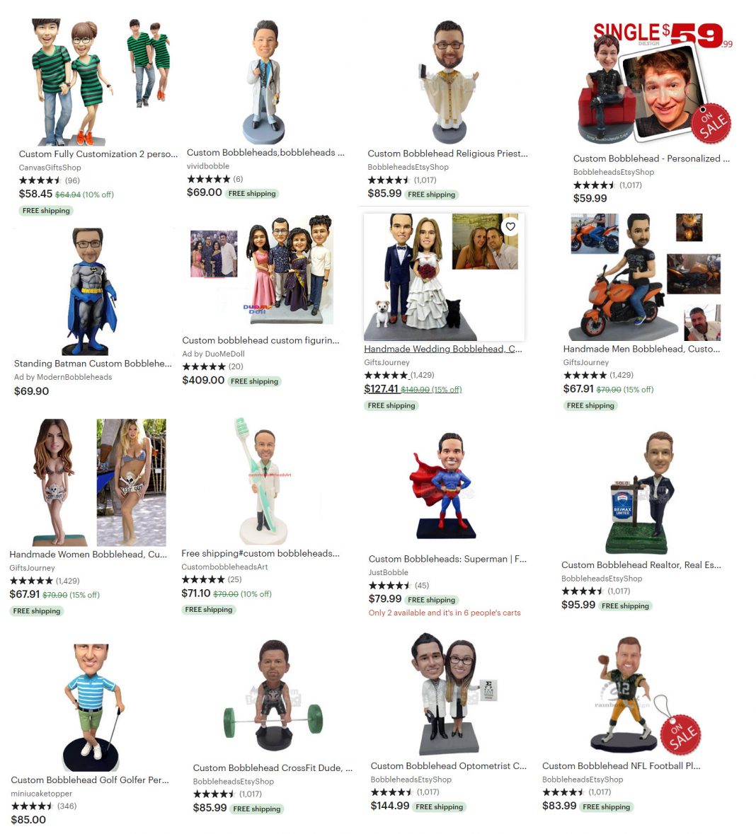 PUT YOUR OWN FACE ON A BOBBLEHEAD The Howler Monkey