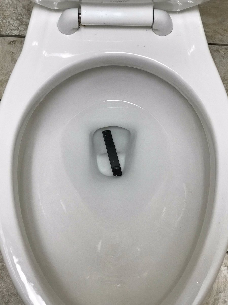 dropped in the toilet