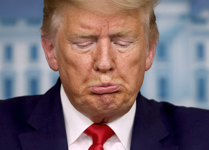 Pouty-Trump