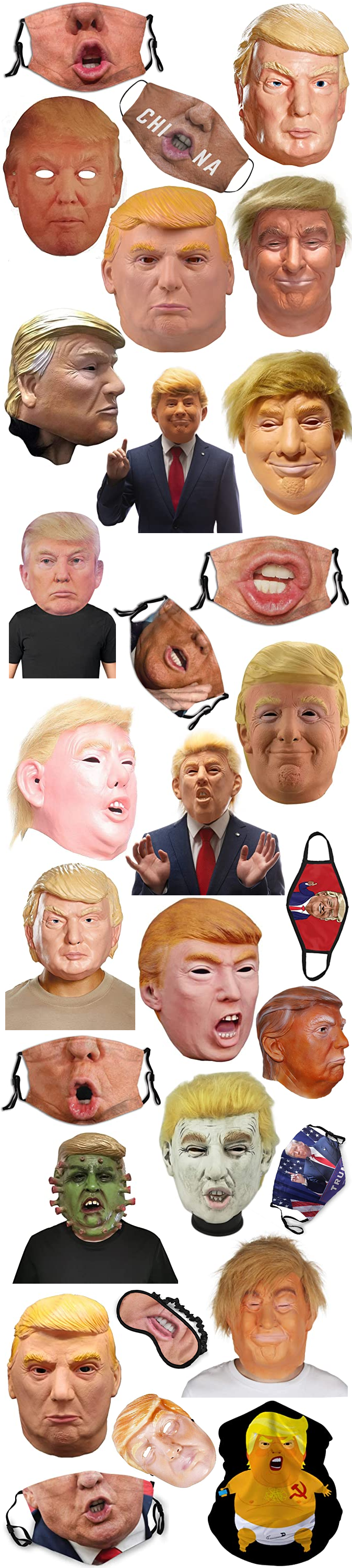 THE VERY BEST DONALD TRUMP MASKS
