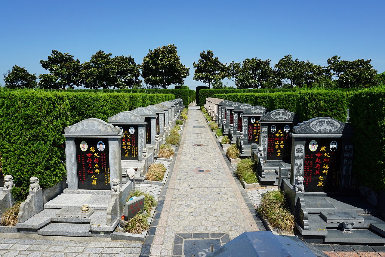 Cemetery in China