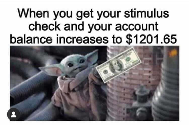 The Best Funniest Stimulus Check Memes Ever
