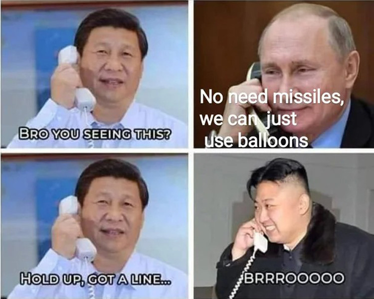 Chinese Spy Balloon Memes 15