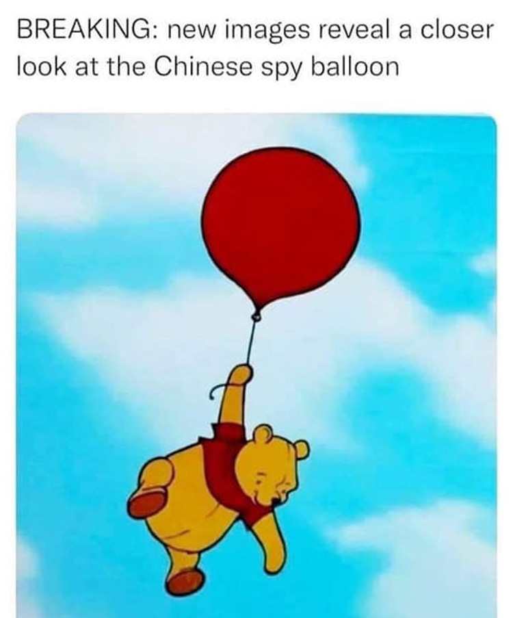 Chinese Spy Balloon Memes 12