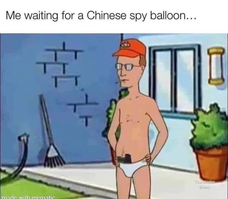 Chinese Spy Balloon Memes 24