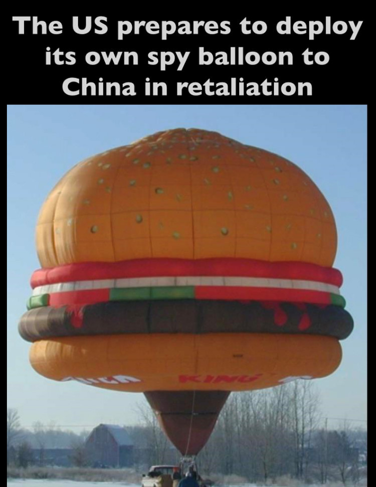 Chinese Spy Balloon Memes 22