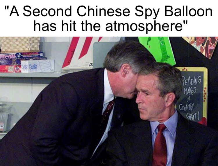 Chinese Spy Balloon Memes 21
