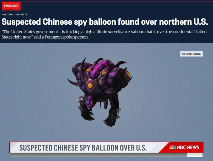 Chinese Spy Balloon Memes 19