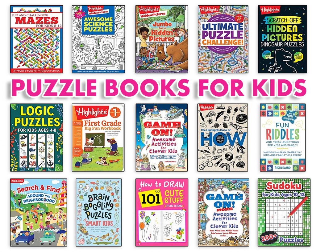 The Best (and Hardest) Puzzle Activity Books for Kids! The Howler Monkey